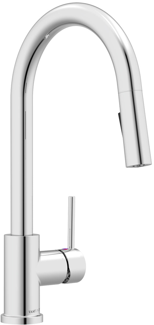 Single-Handle Pull-Down Kitchen Faucet