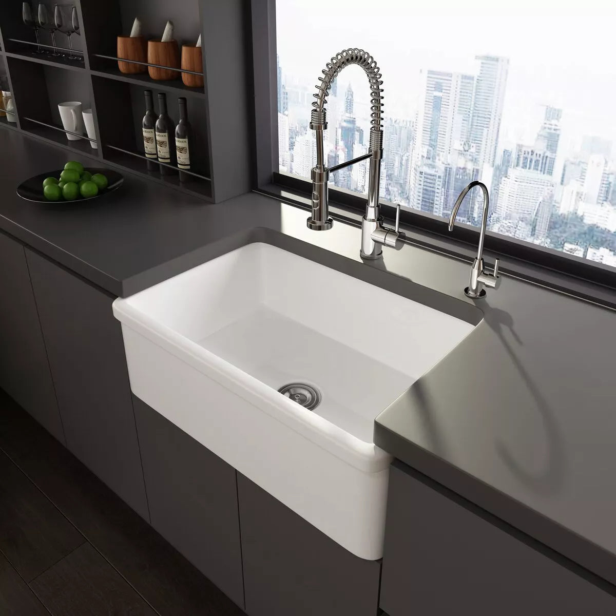 Vellora Fireclay Kitchen Sink