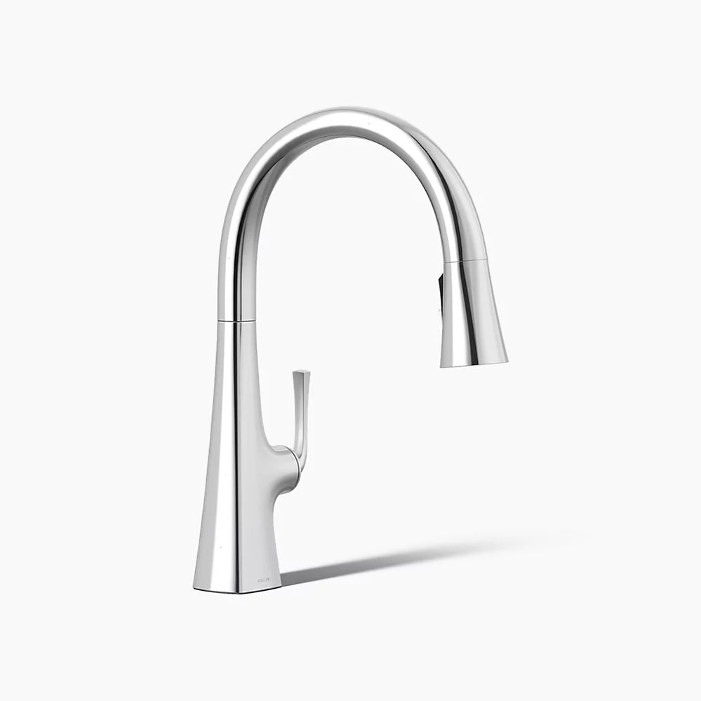 Single Handle Pull Down Kitchen Faucet