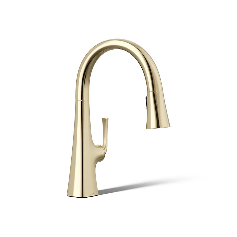 Single Handle Pull Down Kitchen Faucet