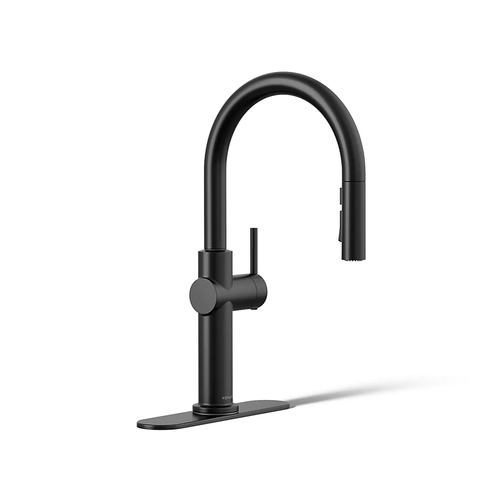 Pull-down kitchen sink faucet