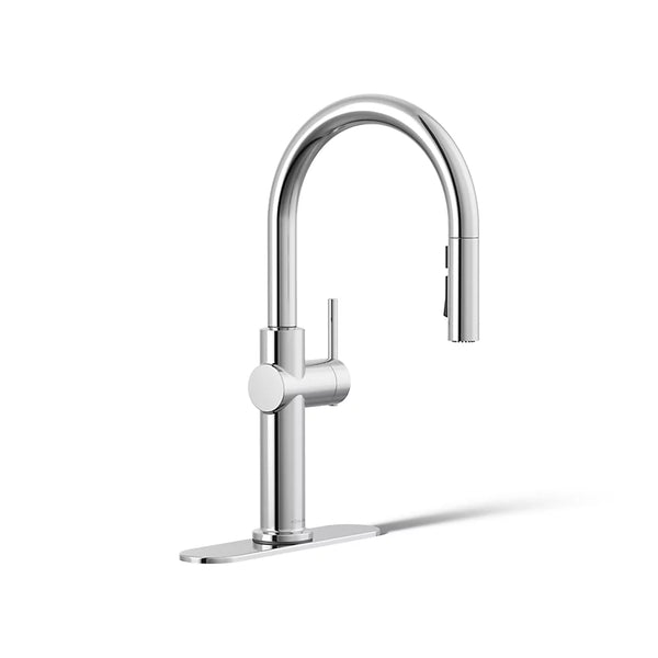 Pull-down kitchen sink faucet