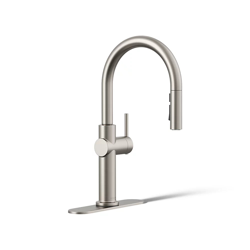 Pull-down kitchen sink faucet