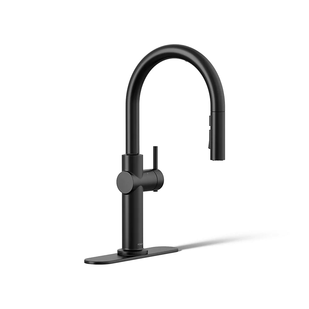 Pull-down kitchen sink faucet