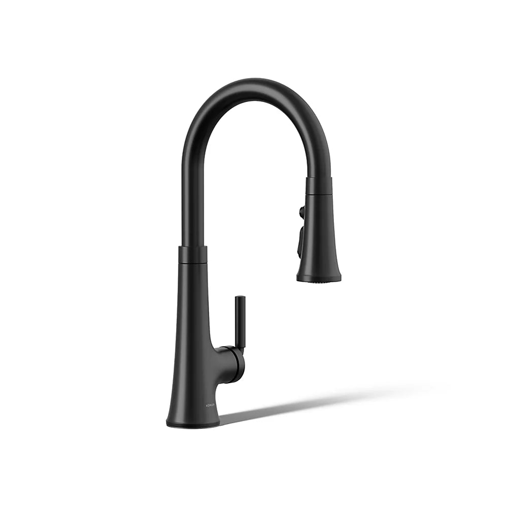 Pull-down kitchen sink faucet