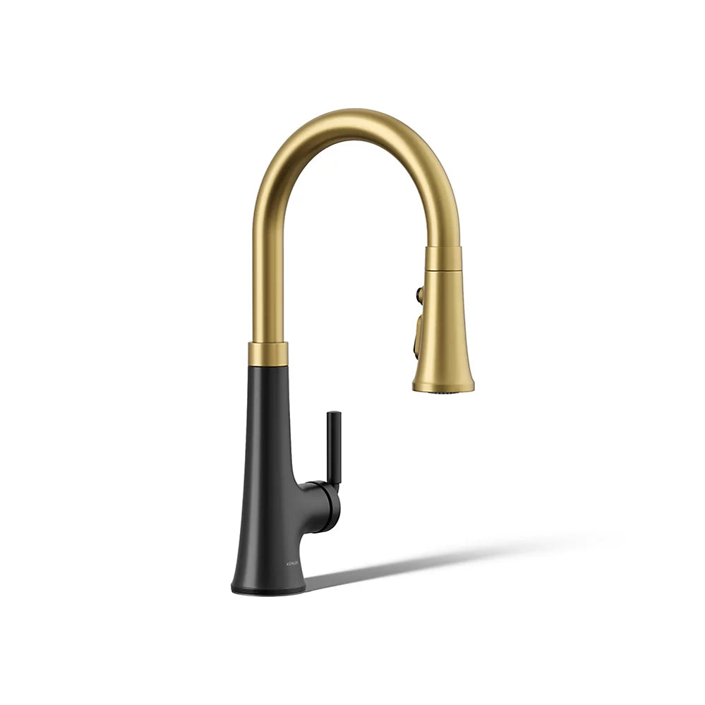 Pull-down kitchen sink faucet