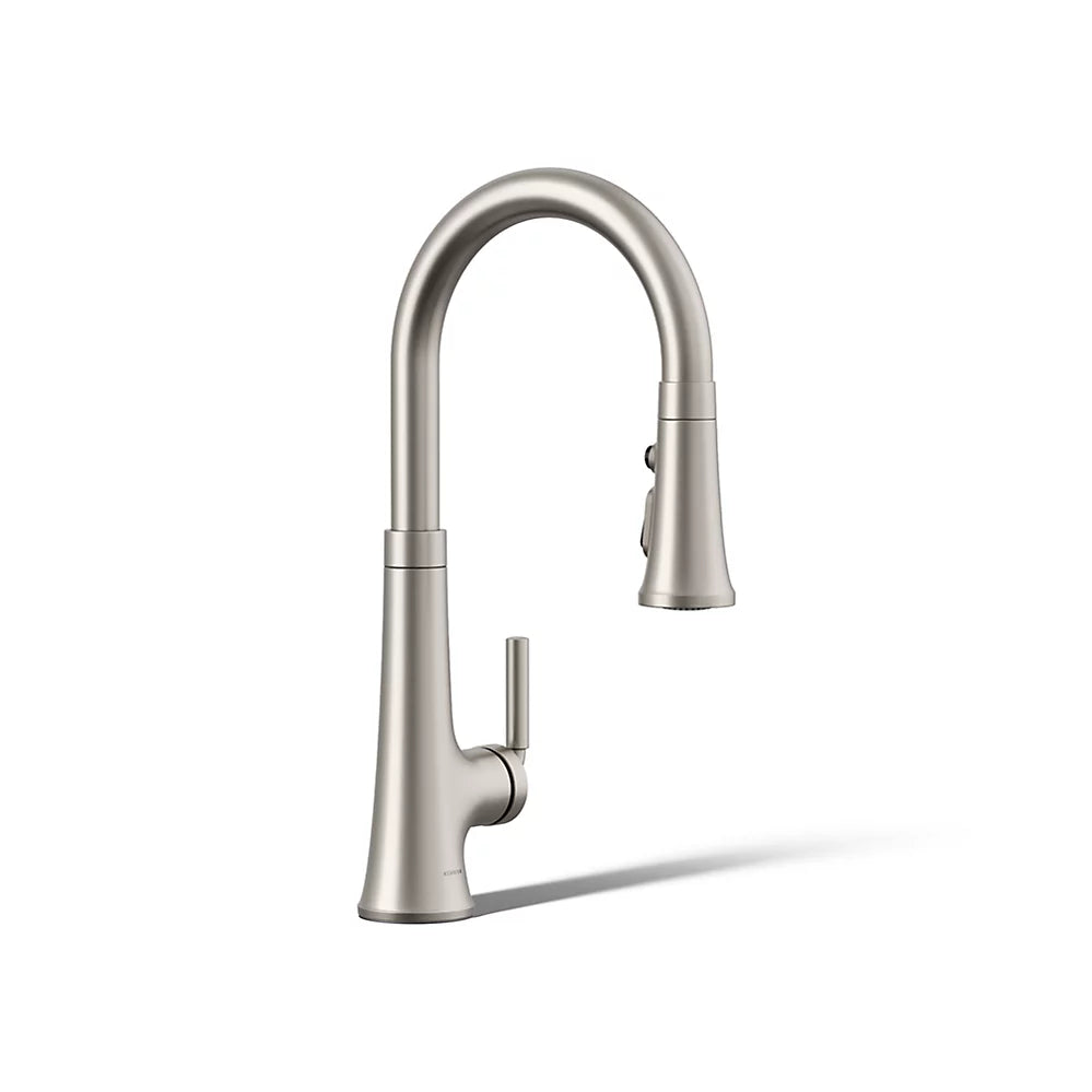 Pull-down kitchen sink faucet
