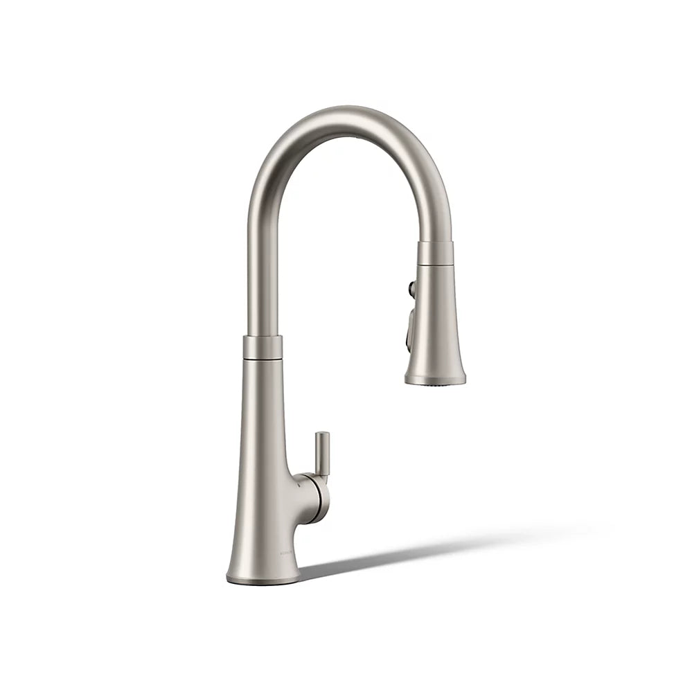 Pull-down kitchen sink faucet