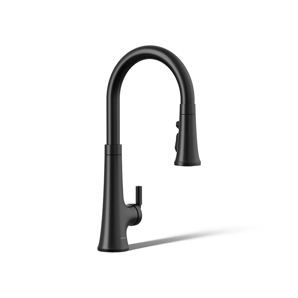 Pull-down kitchen sink faucet