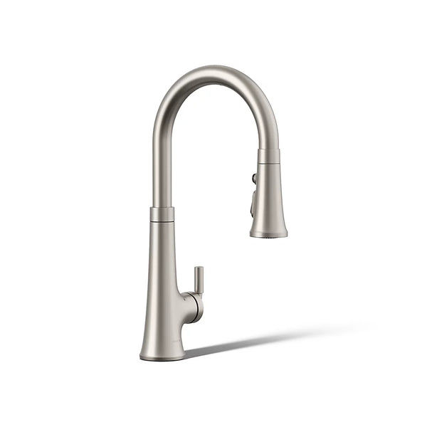 Pull-down kitchen sink faucet