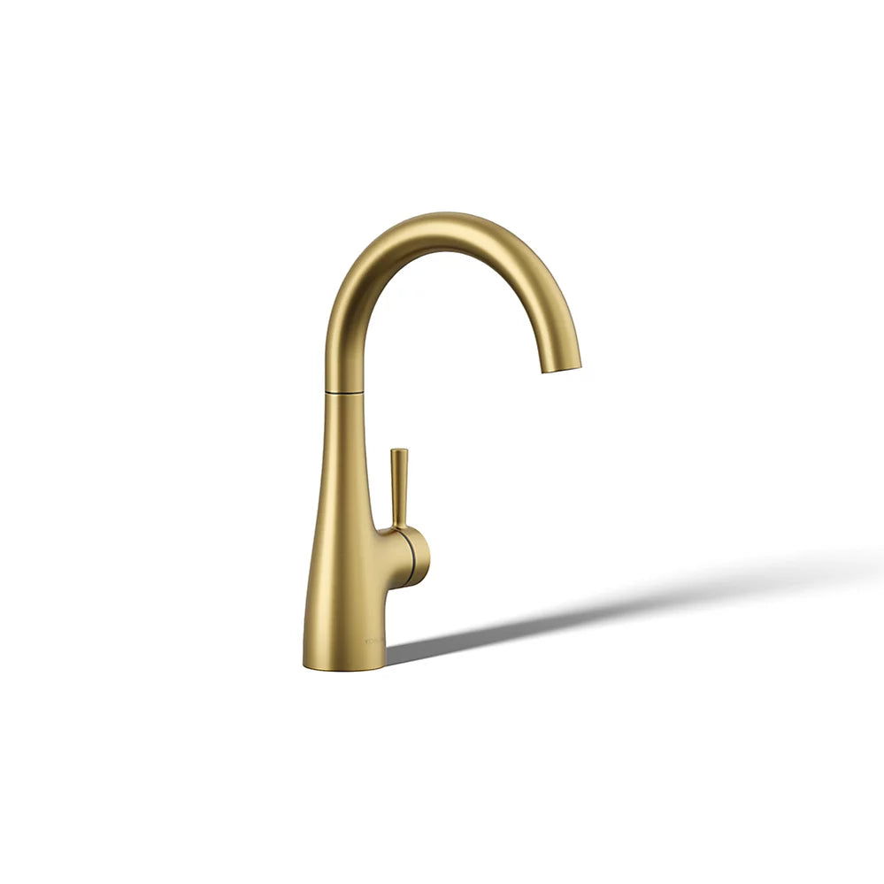 Transitional beverage faucet