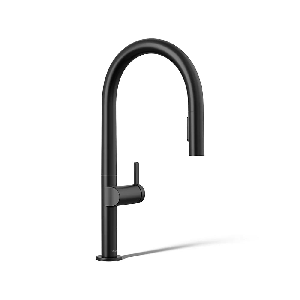 Pull-down kitchen sink faucet