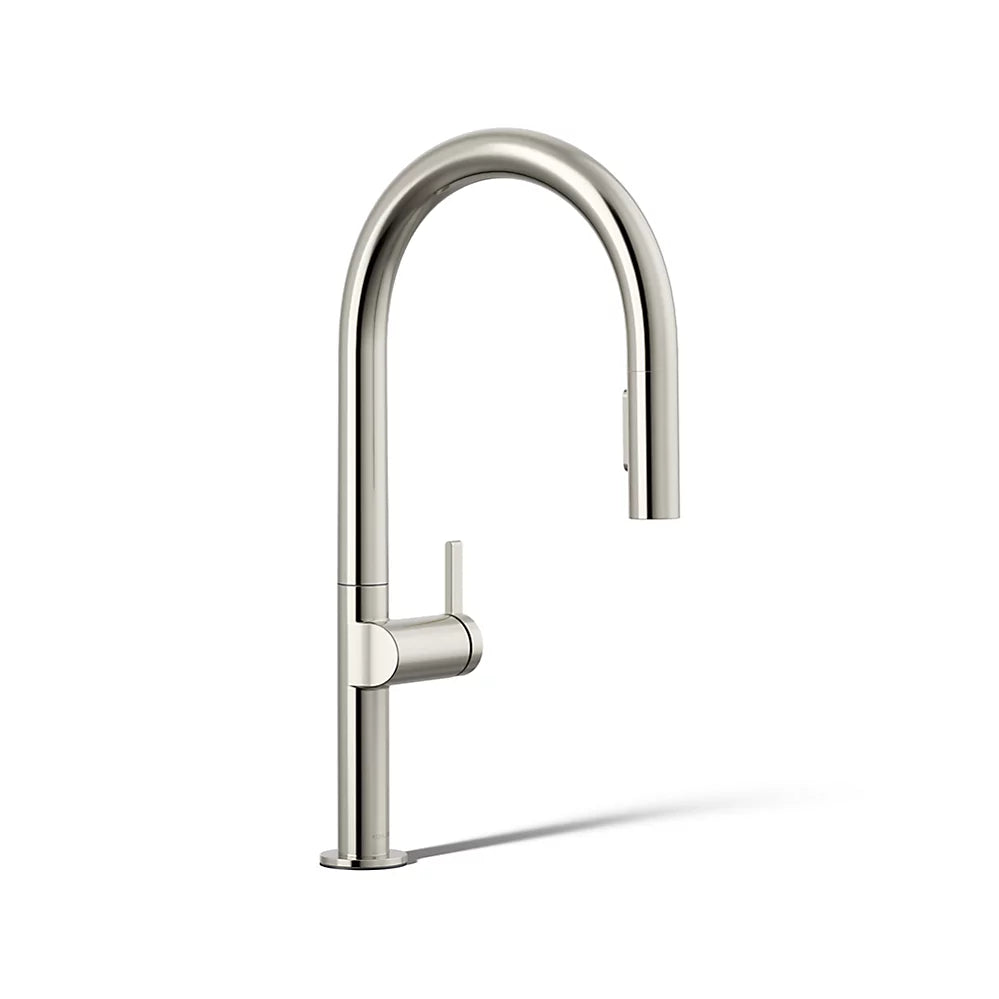 Pull-down kitchen sink faucet