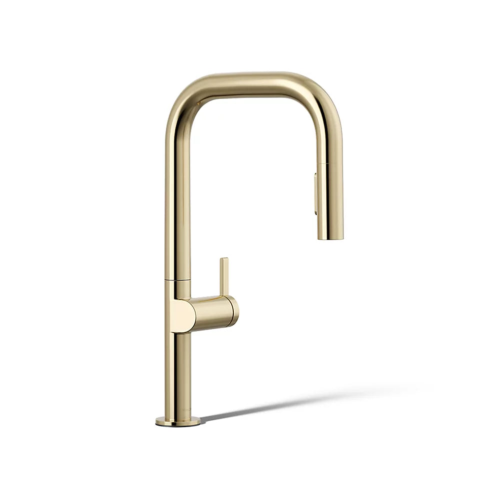 Pull-down kitchen sink faucet