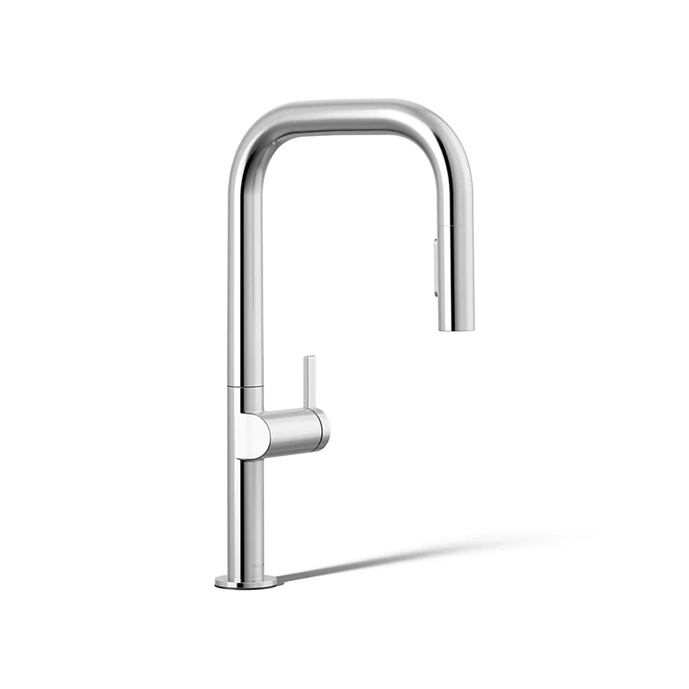Pull-down kitchen sink faucet