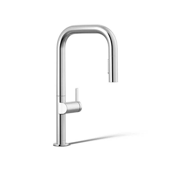 Pull-down kitchen sink faucet