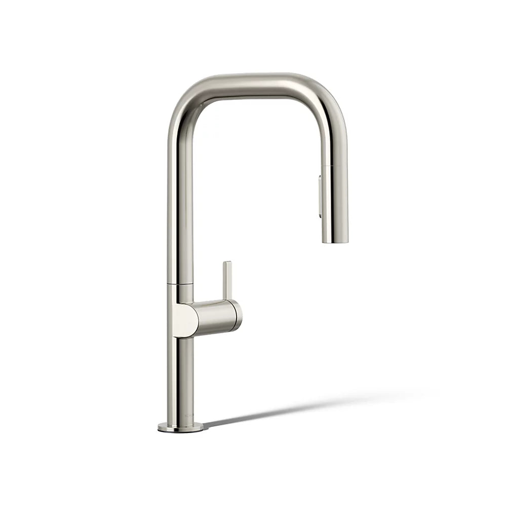 Pull-down kitchen sink faucet