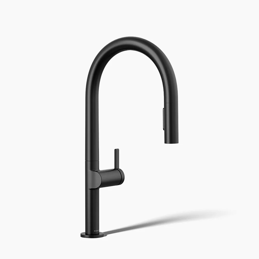 Pull-down kitchen sink faucet