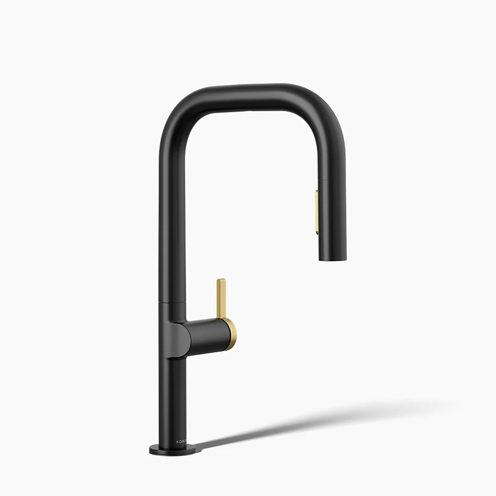 Pull-down kitchen sink faucet